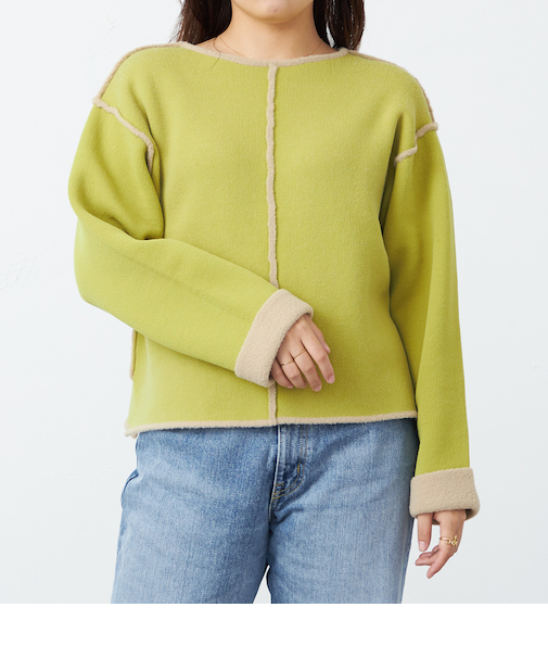 3WAYモヘアニット