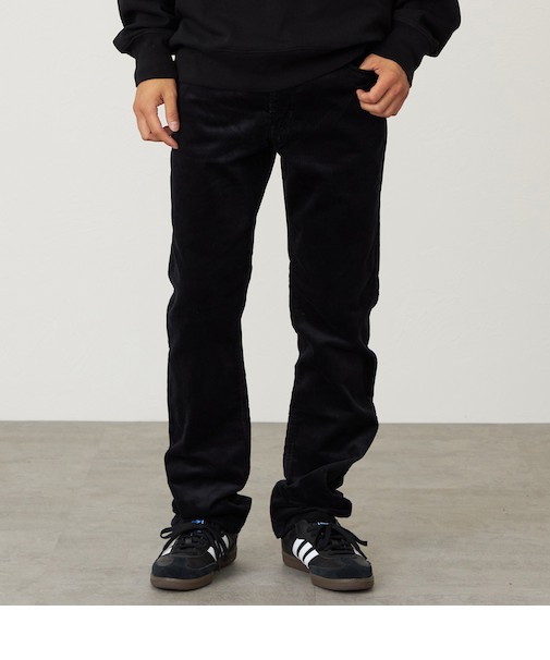 ストレッチレギュラーストレートパンツ