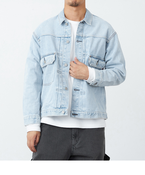オーバーサイズデニムジャケット