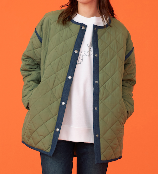 キルティングジャケット