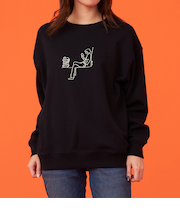 ハンドライティングスウェット