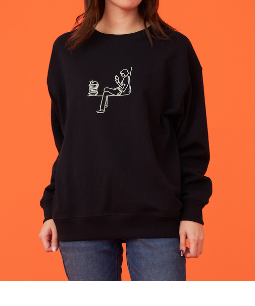 ハンドライティングスウェット