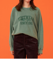 パウダーウォッシュプリントスウェット