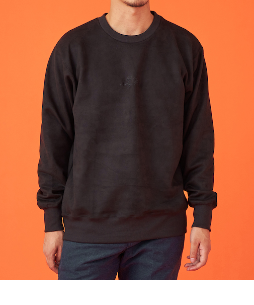 スエードスウェット