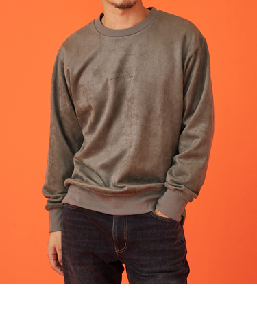 スエードスウェット