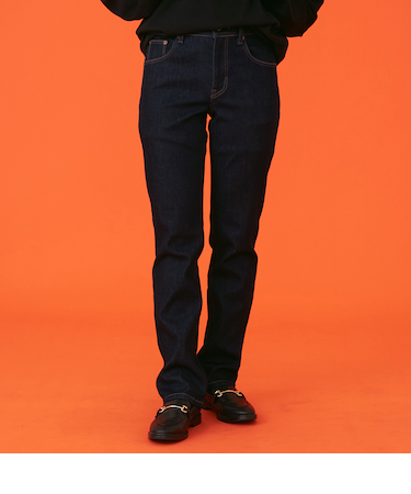 【暖】BODY FIRE ストレートデニムパンツ