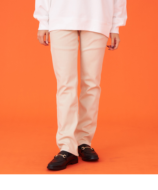 【暖】BODY FIRE ストレートデニムパンツ