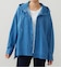 フード付きデニムシャツ（長袖）