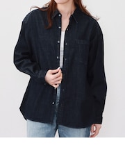 ベーシック デニムワークシャツ（長袖）