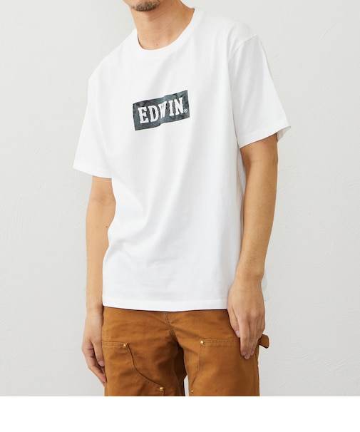 ボックスロゴプリント 半袖Tシャツ