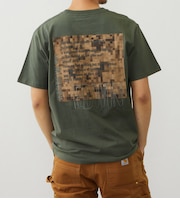 バックプリント 半袖Tシャツ