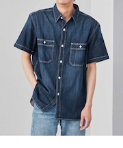 ベーシック 半袖ワークシャツ