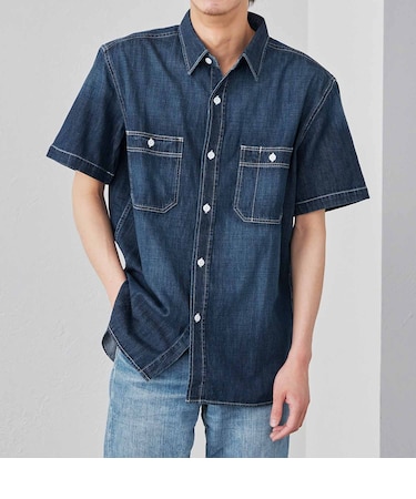 ベーシック 半袖ワークシャツ