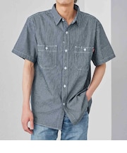 ベーシック 半袖ワークシャツ