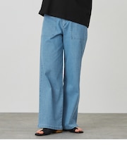 イージーセミワイドベイカーパンツ