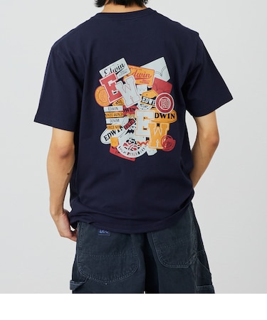 バックプリント 半袖Tシャツ