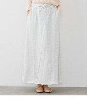 ウォッシュド スウェットスカート