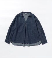 スキッパー プルオーバーシャツ