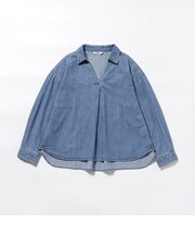 スキッパー プルオーバーシャツ