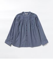 刺繍 フレアシャツ
