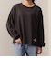 長袖 ワンポイント刺繍 Tシャツ