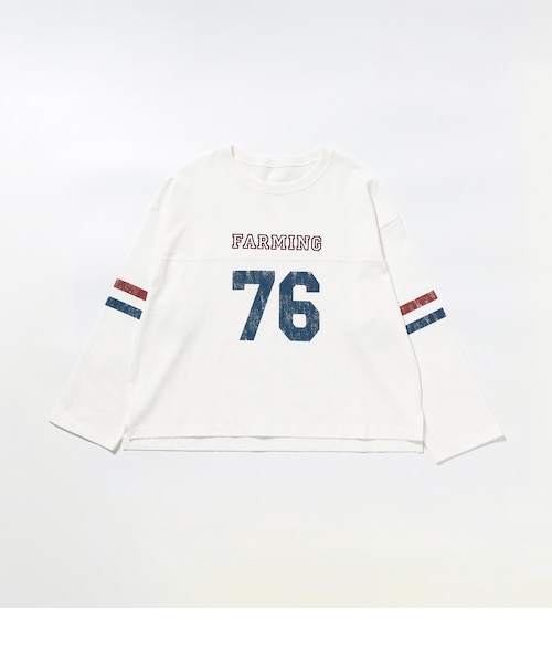 長袖 ナンバリング フットボールTシャツ｜エドウインのアウトレット