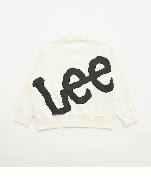 [110cm-150cm]キッズ バックビッグロゴスウエット