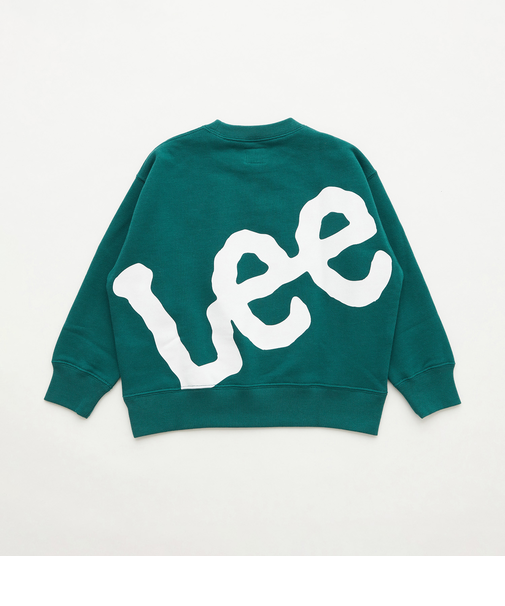 [110cm-150cm]キッズ バックビッグロゴスウエット