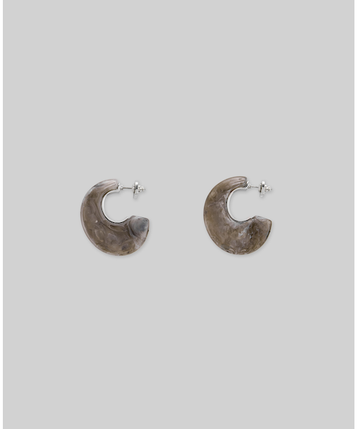 レジンフープピアス