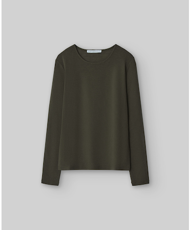 メリノウールのロングスリーブTシャツ