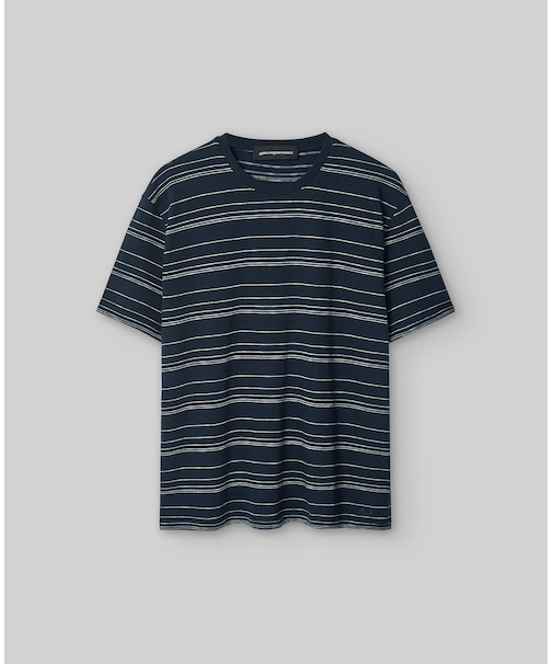 コットンストライプTショート