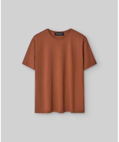 リヨセルとコットンのTシャツ