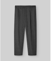 メランジグレー リラックスフィットパンツ