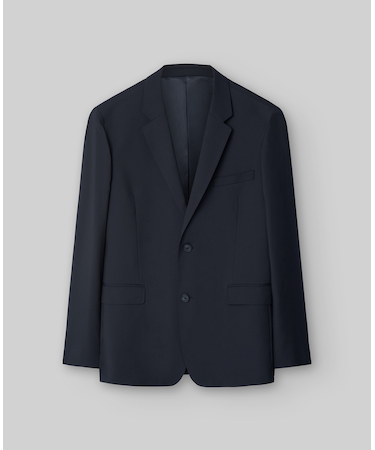 レギュラーフィットのテーラード・ブレザー