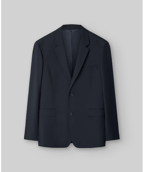 レギュラーフィットのテーラード・ブレザー