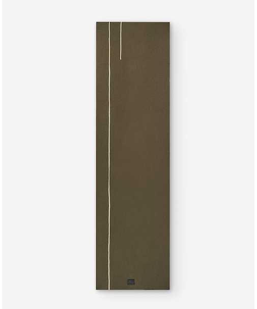 メリノウールの緑のスカーフ