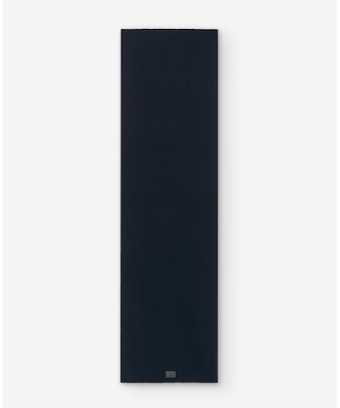 メリノウールのネイビーブルーのスカーフ