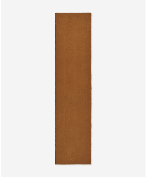 アンバーニットウールスカーフ