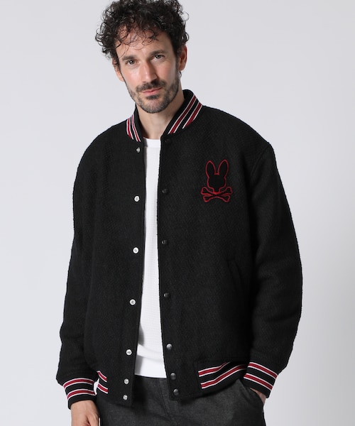 ツイード バーシティジャケット｜サイコバニーのアウトレット通販