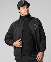 [GOLF]メタリックバニー 　スタンドカラーブルゾン