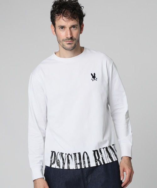 グランジロゴ ロングスリーブTシャツ｜サイコバニーのアウトレット通販