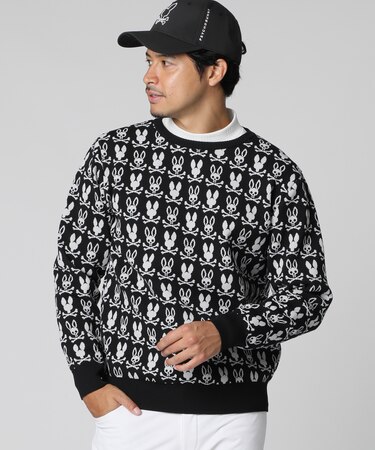 [GOLF]ジャガード 　ニット