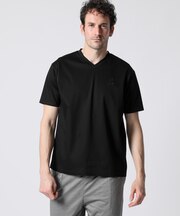 シルケットスムース 　Vネック Tシャツ