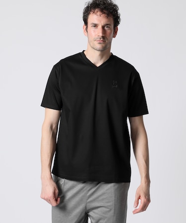 シルケットスムース 　Vネック Tシャツ