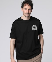 ラバーロゴ シルケットスムース 　Tシャツ