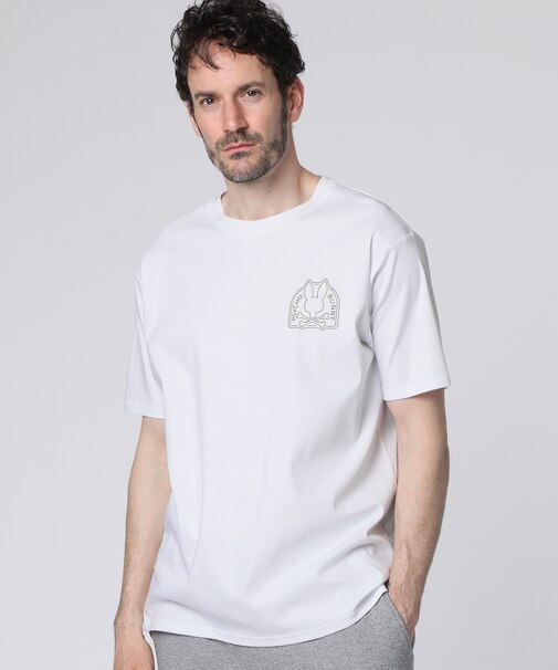 ラバーロゴ シルケットスムース 　Tシャツ