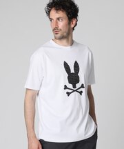 クラックプリント シルケットスムース 　Tシャツ