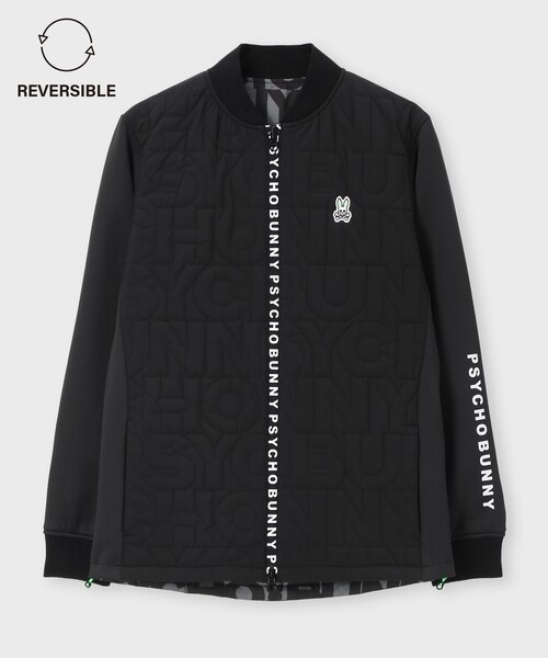 GOLF]ストレッチタフタ リバーシブル ブルゾン｜サイコバニーの