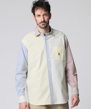 マルチカラーストライプ 　シャツ