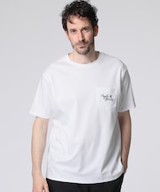 ポケットロゴ シルケットスムース 　Tシャツ